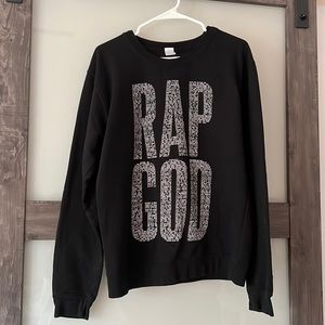 Eminem Rap God crewneck-M